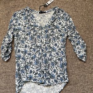 New Printed Blouse w/ Merril Print